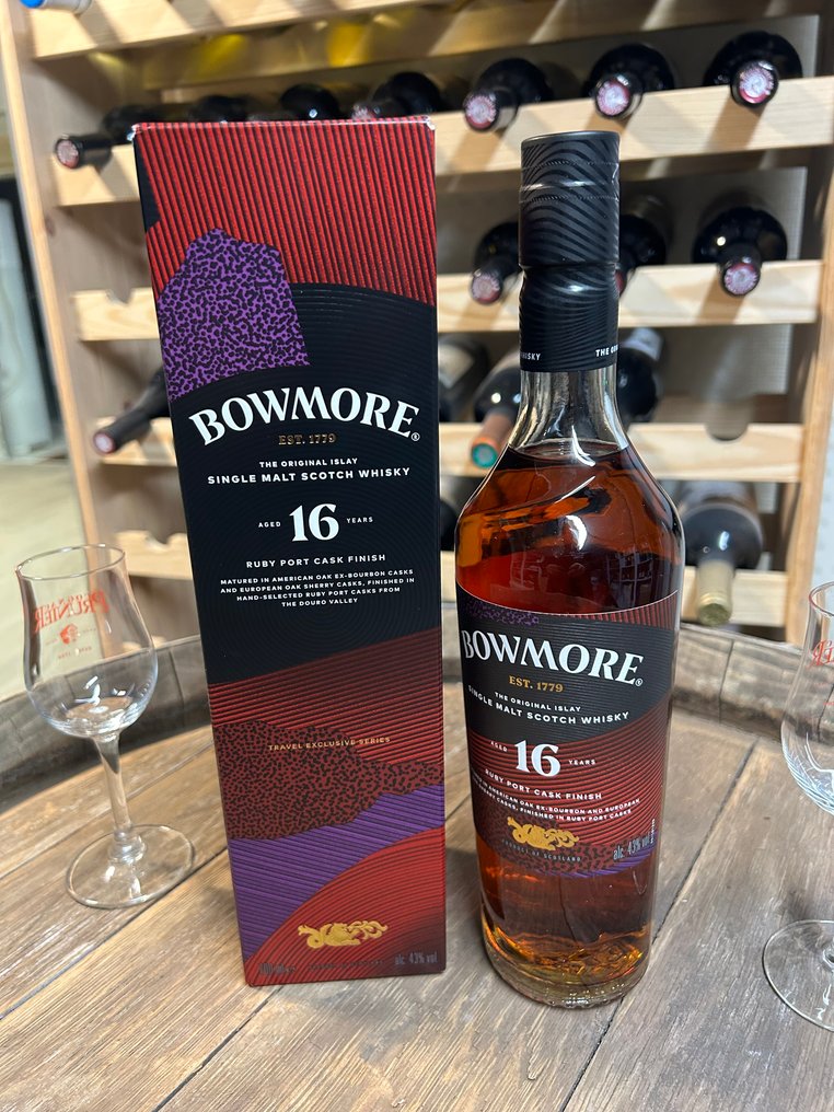 Bowmore 16 years old Ruby Port Cask Finish - Travel Exclusive Series  - 700ml #1.0