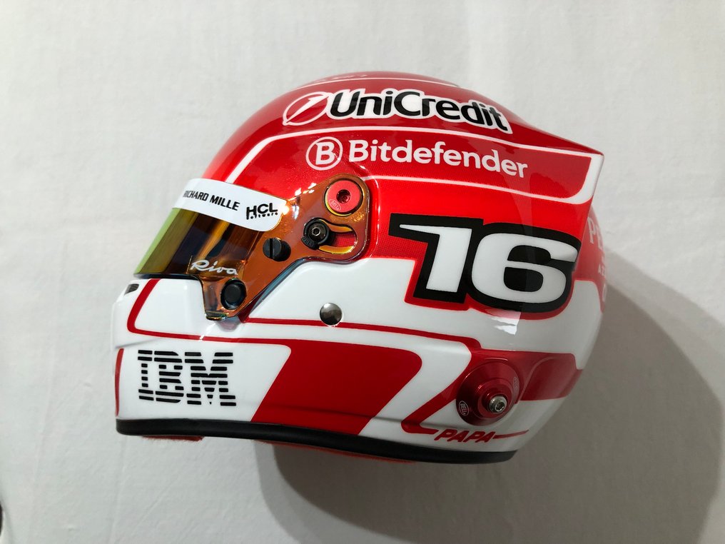 Ferrari - Formula Uno - Charles Leclerc - 2025 - Skala 1/2 Hjelm  #4.3