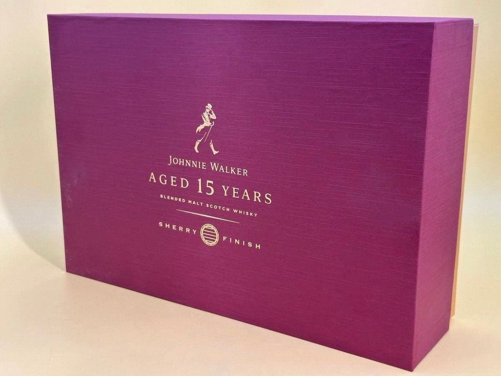 Johnnie Walker 15 Year Old Sherry Cask Whisky tasting glasses - b. 2020s - N/A #3.2