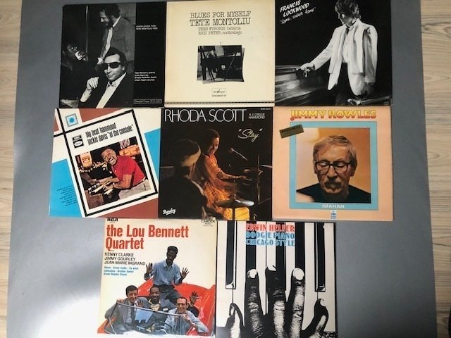 Various piano and hammond players in jazz & blues - Différents artistes - Collection of eight records of various musicians - Différents titres - Albums LP (plusieurs articles) - 1962 #1.0