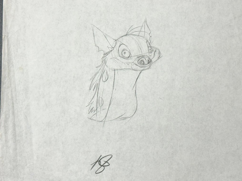 Walt Disney - Original Animation Drawing of Shenzi - Timon & Pumbaa (1995) #3.2