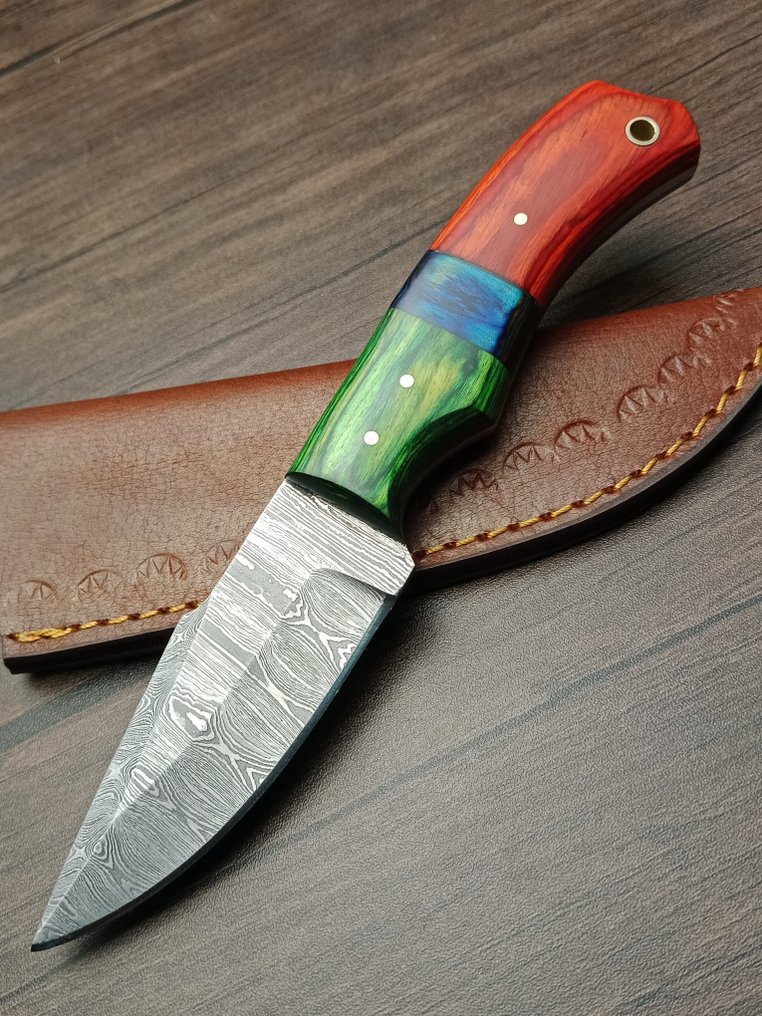 Obsidian - 厨刀 - Kitchen knife set -  介绍 Obsidian 定制系列厨师刀，传统工艺制作 - 专用钢 - 法国 #3.2