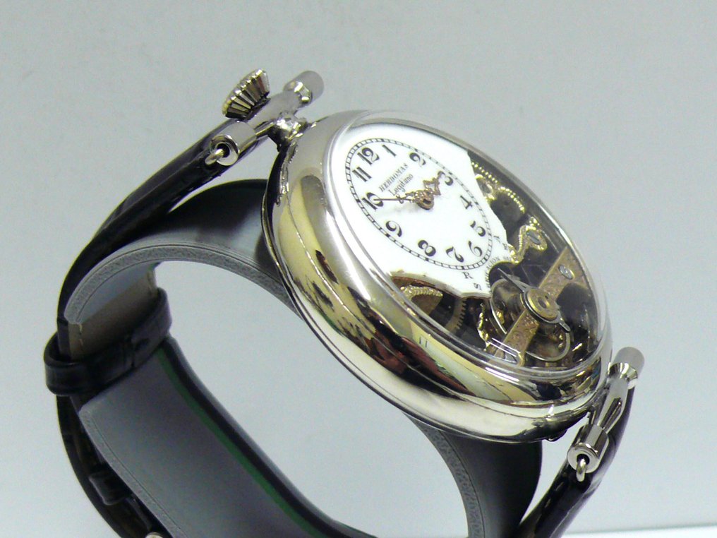 Hebdomas - Legitimo Swiss SKELETON 8 Jours/Days Mariage Watch - Nincs minimálár - Férfi - 1900-1949  #3.2