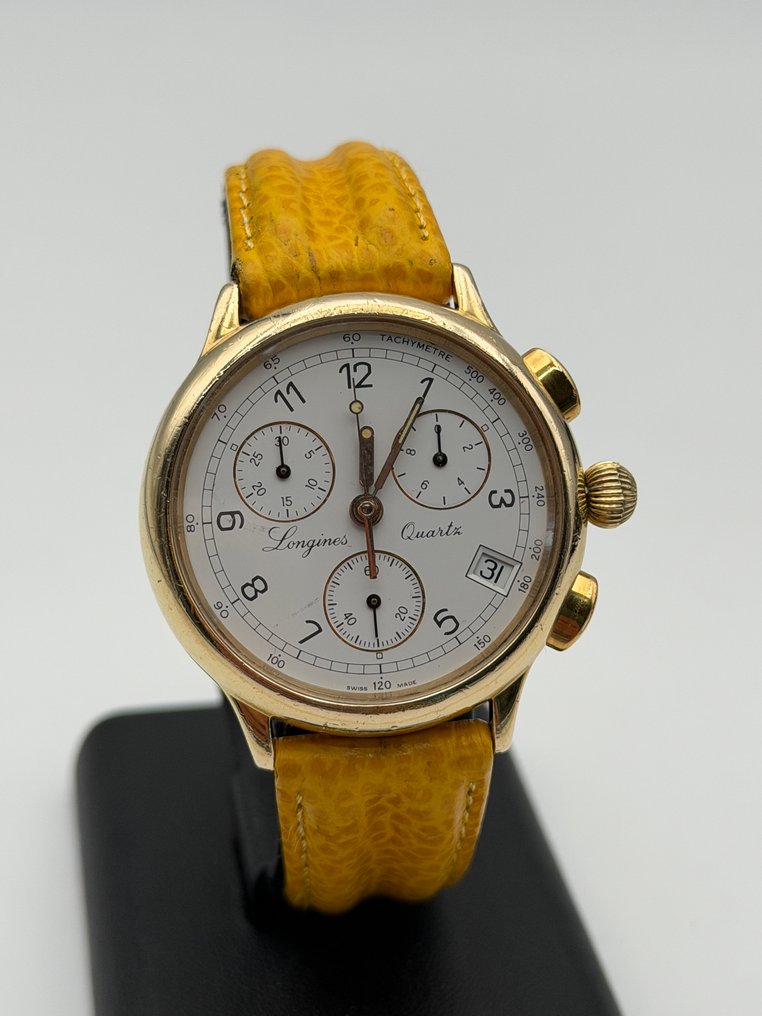 Longines - chrono quartz charleston - Senza prezzo di riserva - l76257b - Unisex - 1990-1999 #1.0
