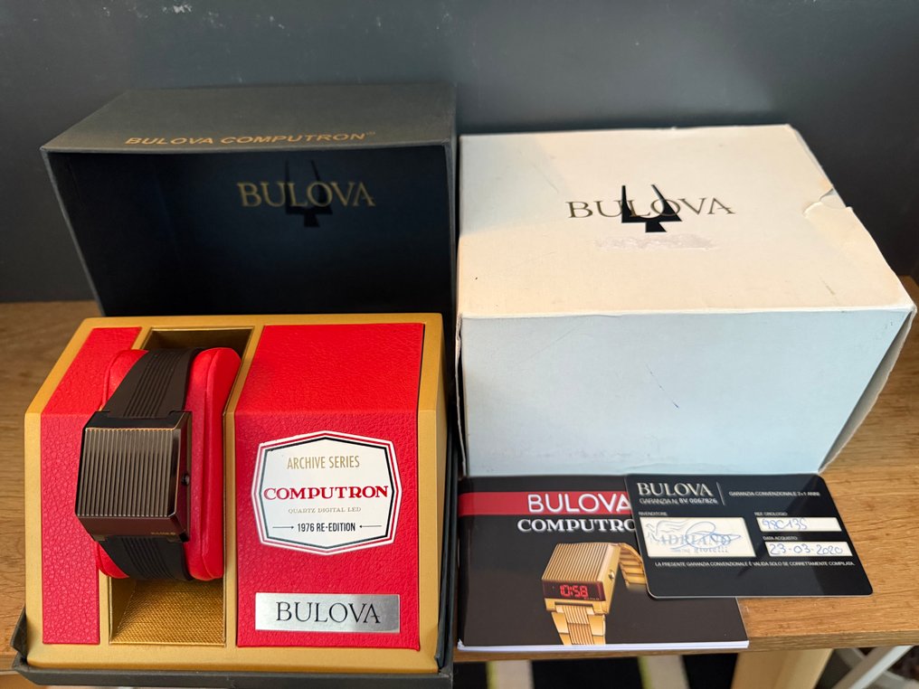 Bulova - Computron (1976 Re-Edition, Archive Series, Full Set) - No reserve price - 98C135 - Men - 2016 #1.0