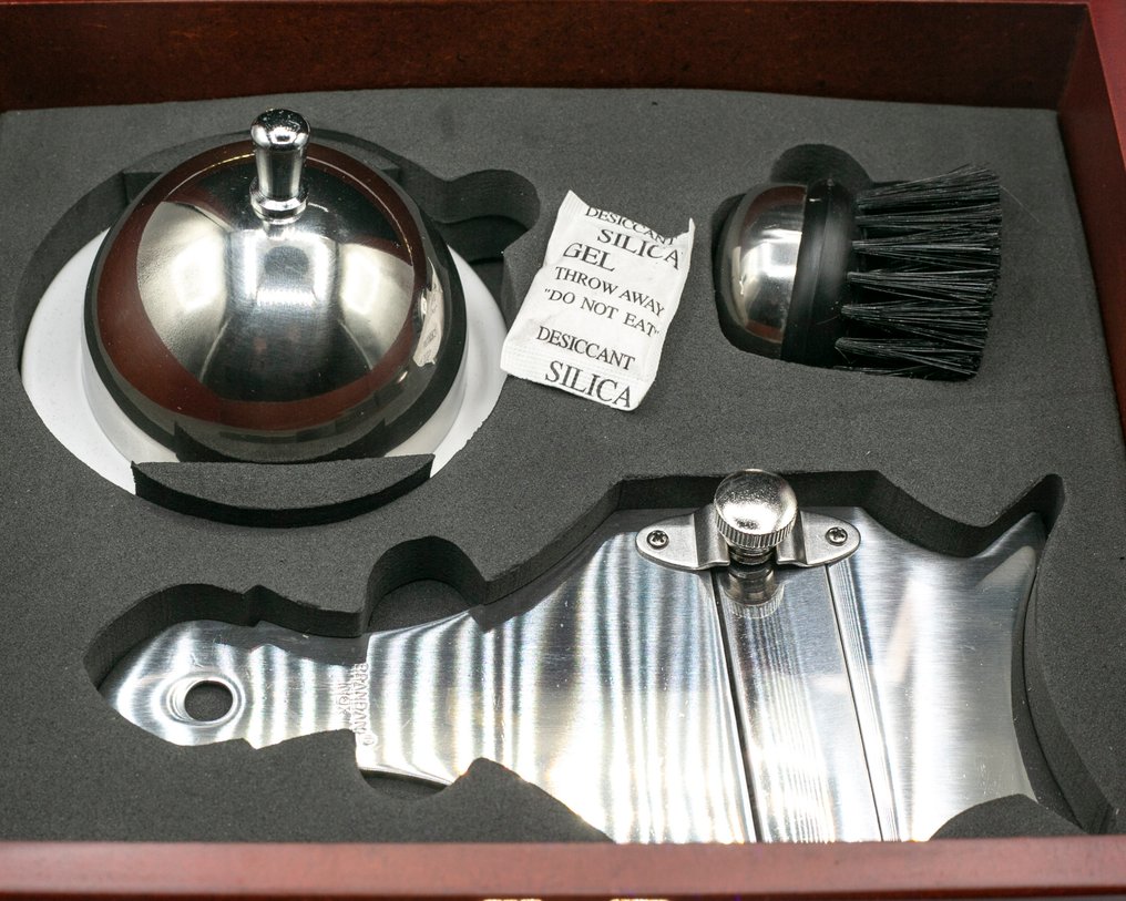 Brandani - Ensemble de couteaux de table - Ensemble de truffe - Acier, Bois, Céramique #1.0