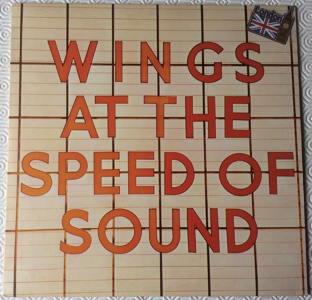 Paul McCartney & Related, Wings - Wings at the speed of sound - LP-albumit (useita esineitä) - 1st Stereo pressing, 180 gram, 140 grammaa - 1976 #1.0