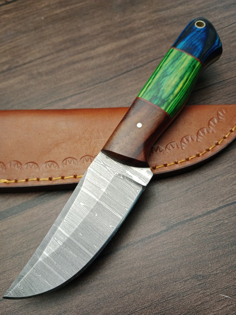 Obsidian - 厨刀 - Kitchen knife set -  介绍 Obsidian 定制系列厨师刀，传统工艺制作 - 专用钢 - 法国 #3.2