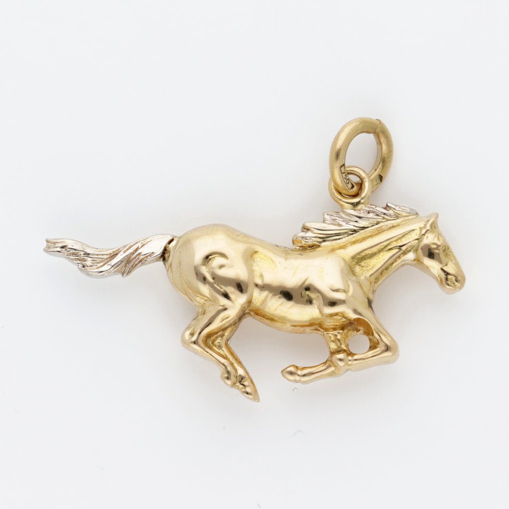 Pendentif - 18 carats Or jaune - Cheval #1.0