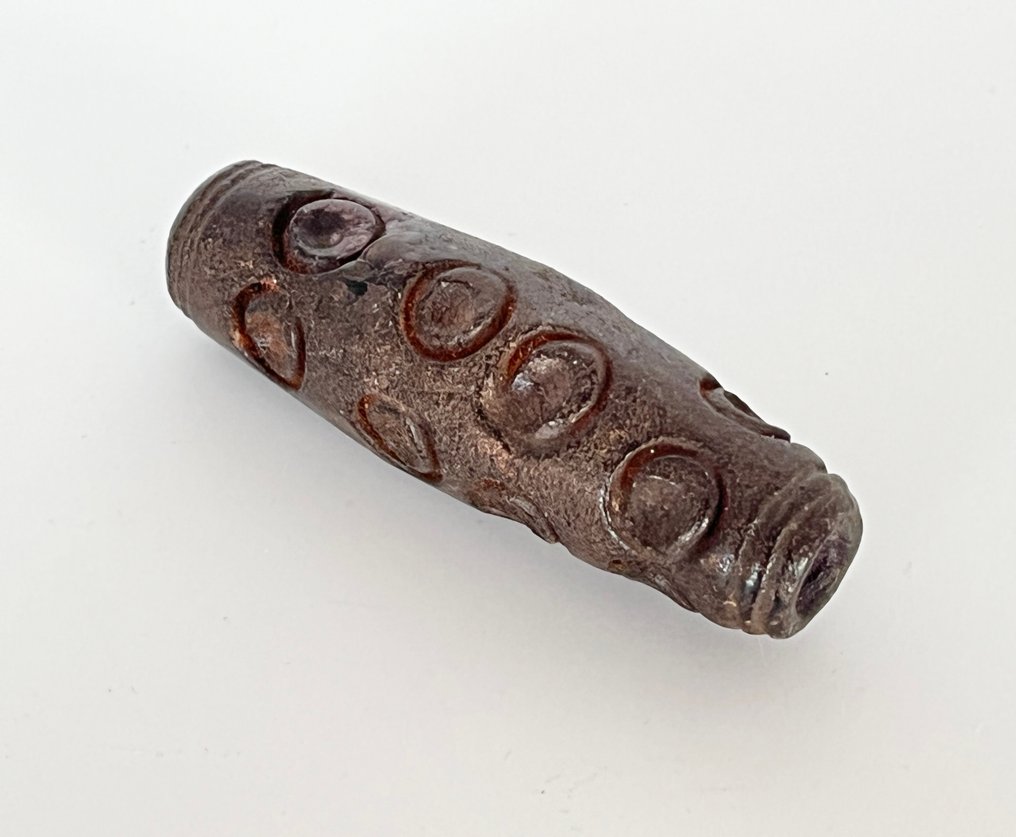 Rara conta magnética de meditação Dzi "16 olhos"- 80 g #1.0