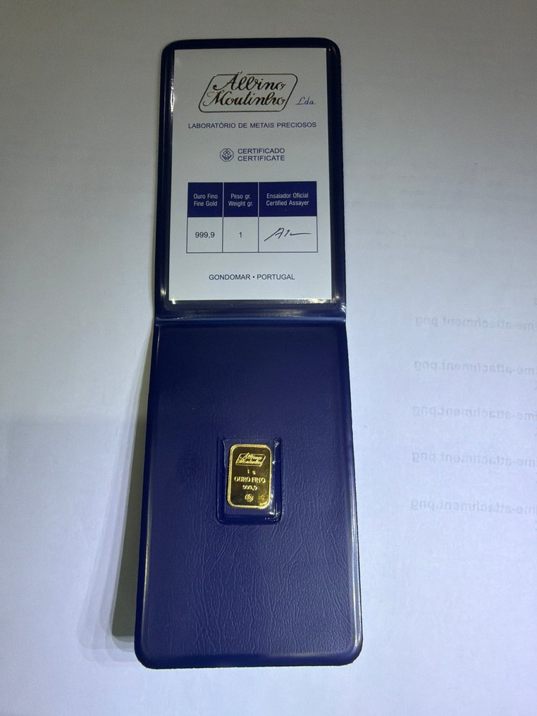 1 grammo - Oro .999 - Con certificato (Senza prezzo di riserva) #1.0