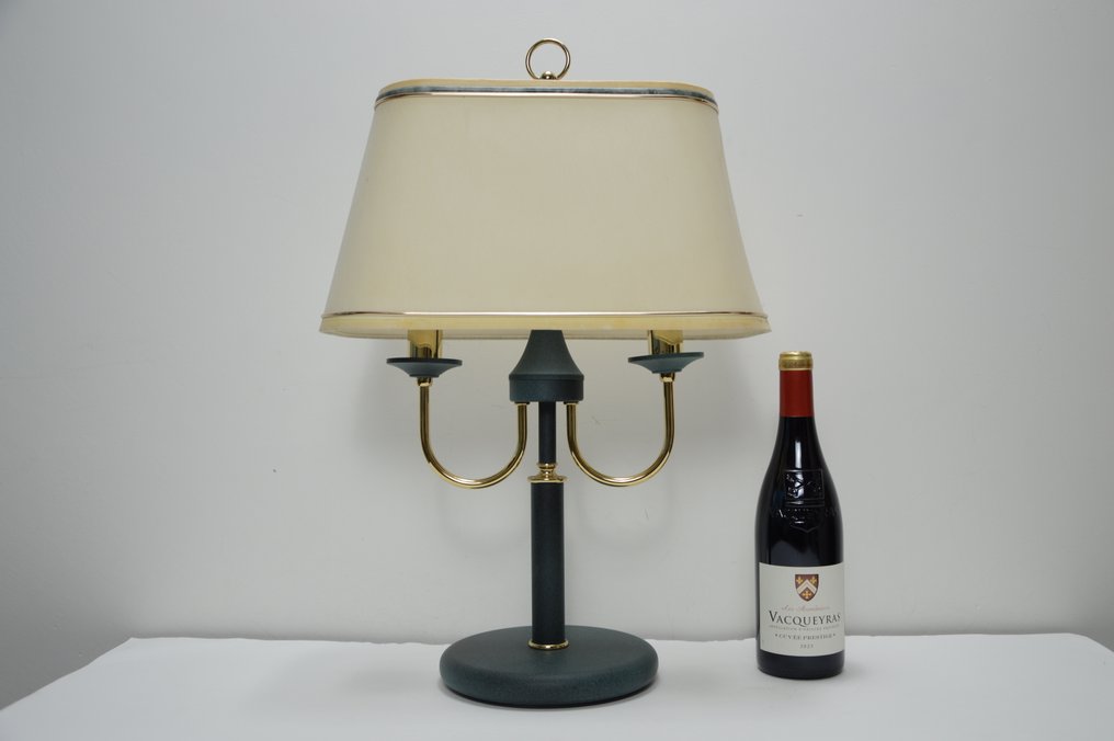 KEMNER verlichting - Επιτραπέζιο φωτιστικό - Λάμπα Bouillotte - Ορείχαλκος, Μέταλλο, Λινό #4.3