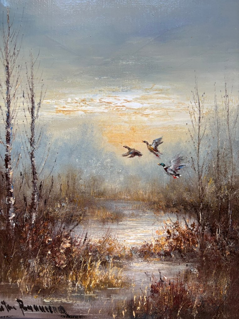 Pieter Brouwer (1935-2010) - Opvliegende Eenden #4.3