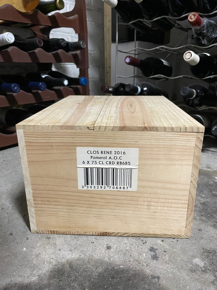 2016 Clos René - Pomerol - 6 Bottles (0.75L) #2.1