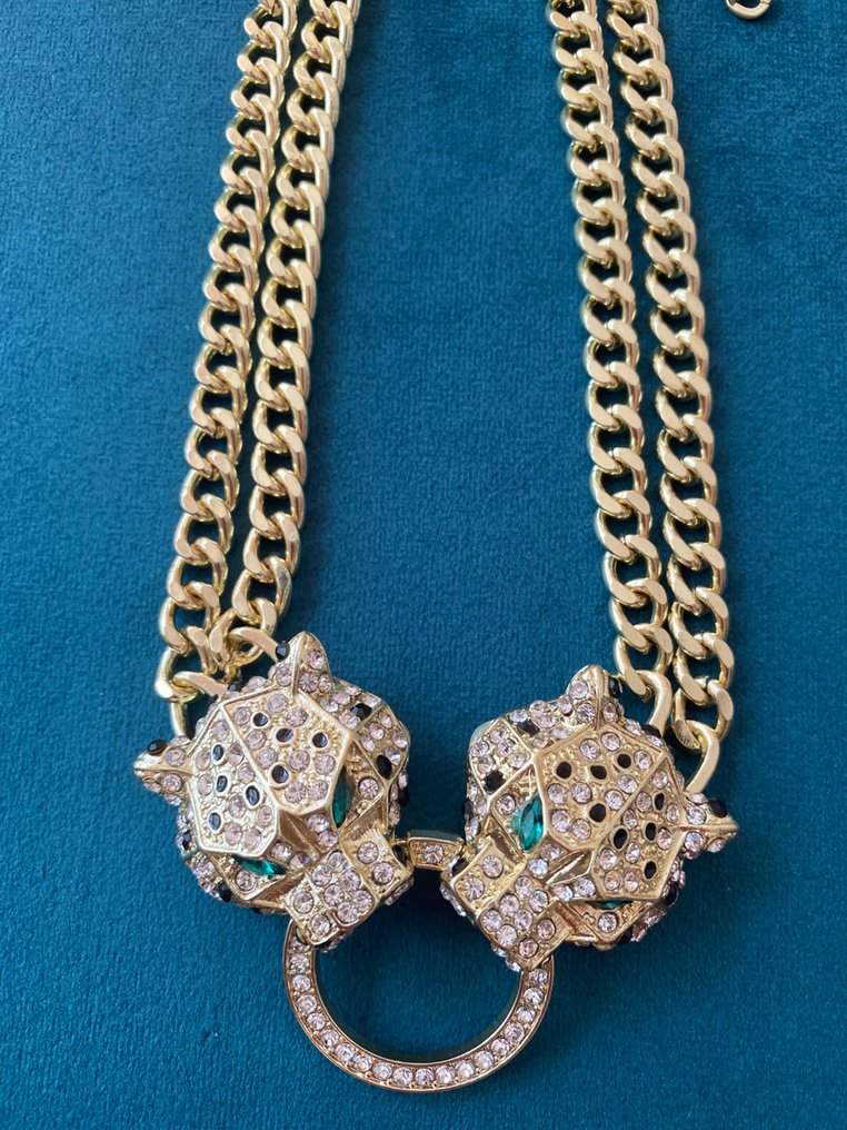 Placcato oro - Bracciale - Bracciale in stile Cartier #4.3