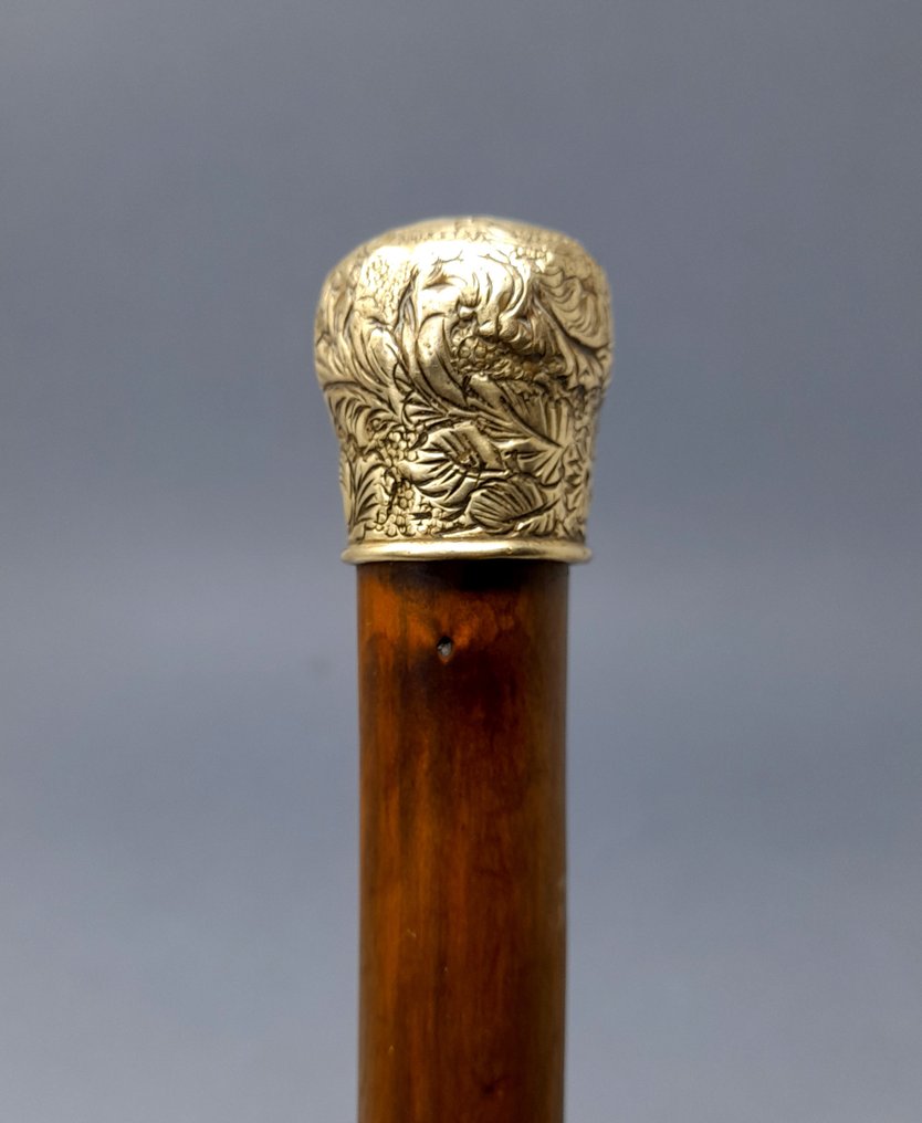 Sétabot - Fehér fém - Edwardian, 1890–1910 #1.0