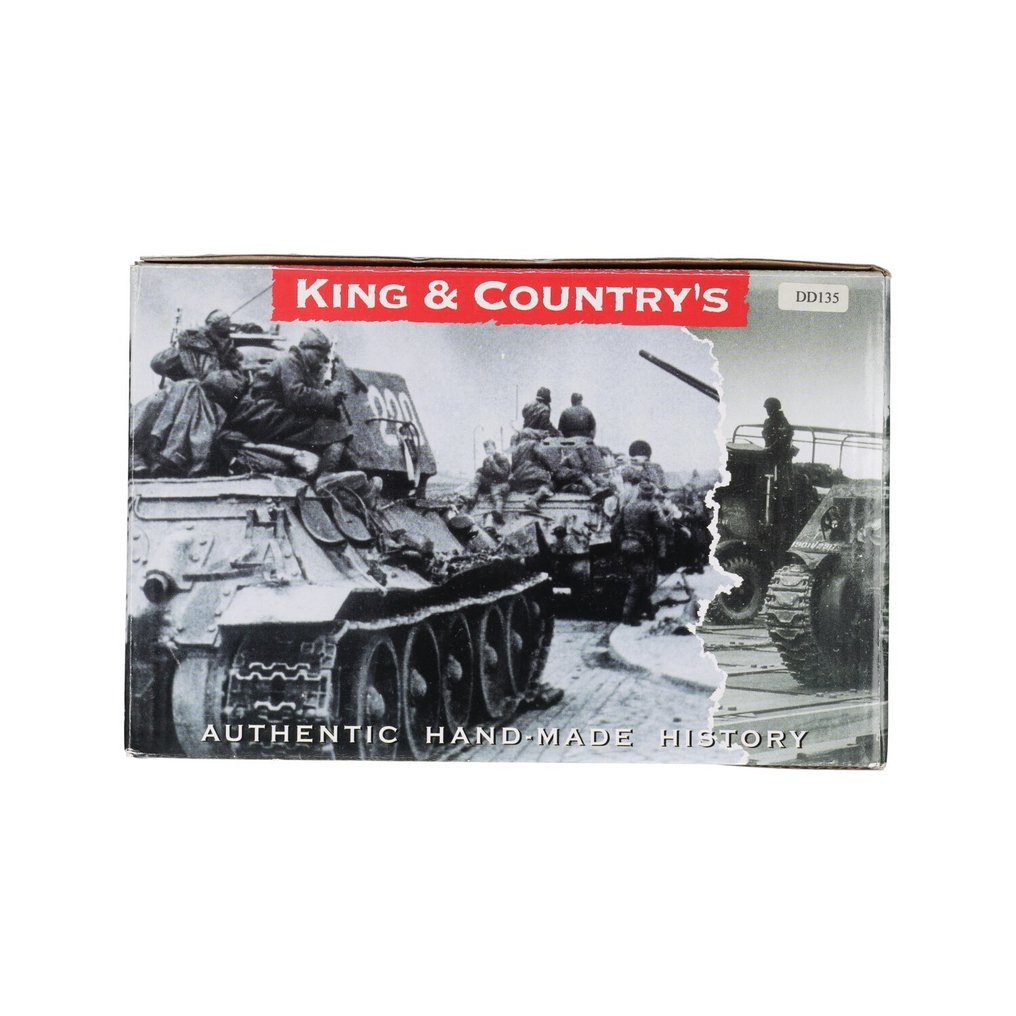 King & Country - World War II - D'Day - '44 British - 小雕像 - DD135 "Sherman Firefly" - 白合金 #3.2