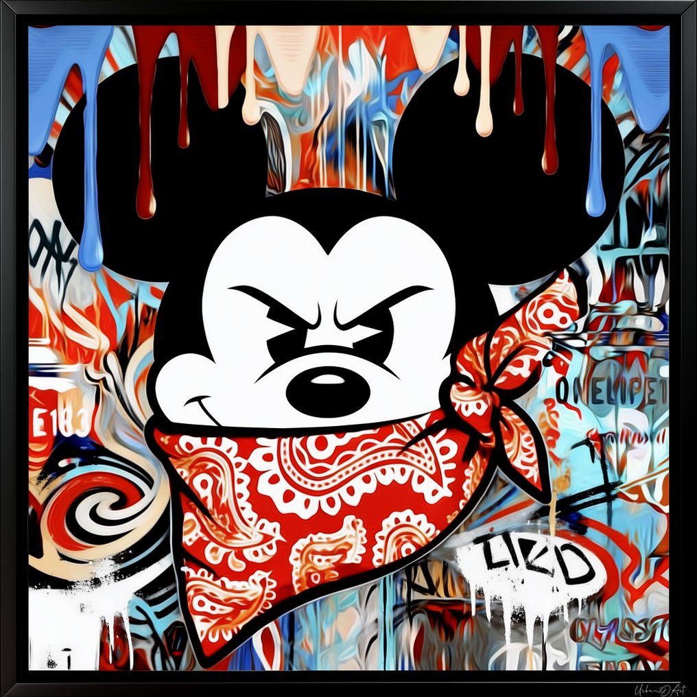 Urban3DArt (1971) - Angry Mickey Limited Edition #1.0