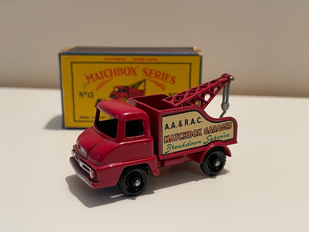 Matchbox - Model truck - Matchbox Series Lesney 13 Wreck Truck - Boxed #1.0