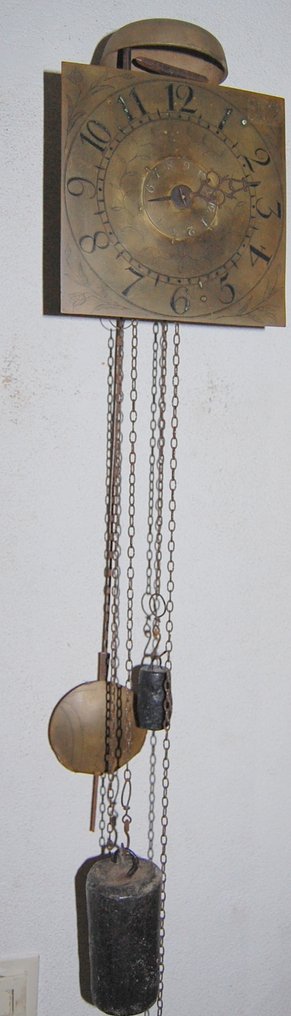 燈籠鐘 - lantaarn/wekkerklok -   鋼 - 1850-1900 #2.1