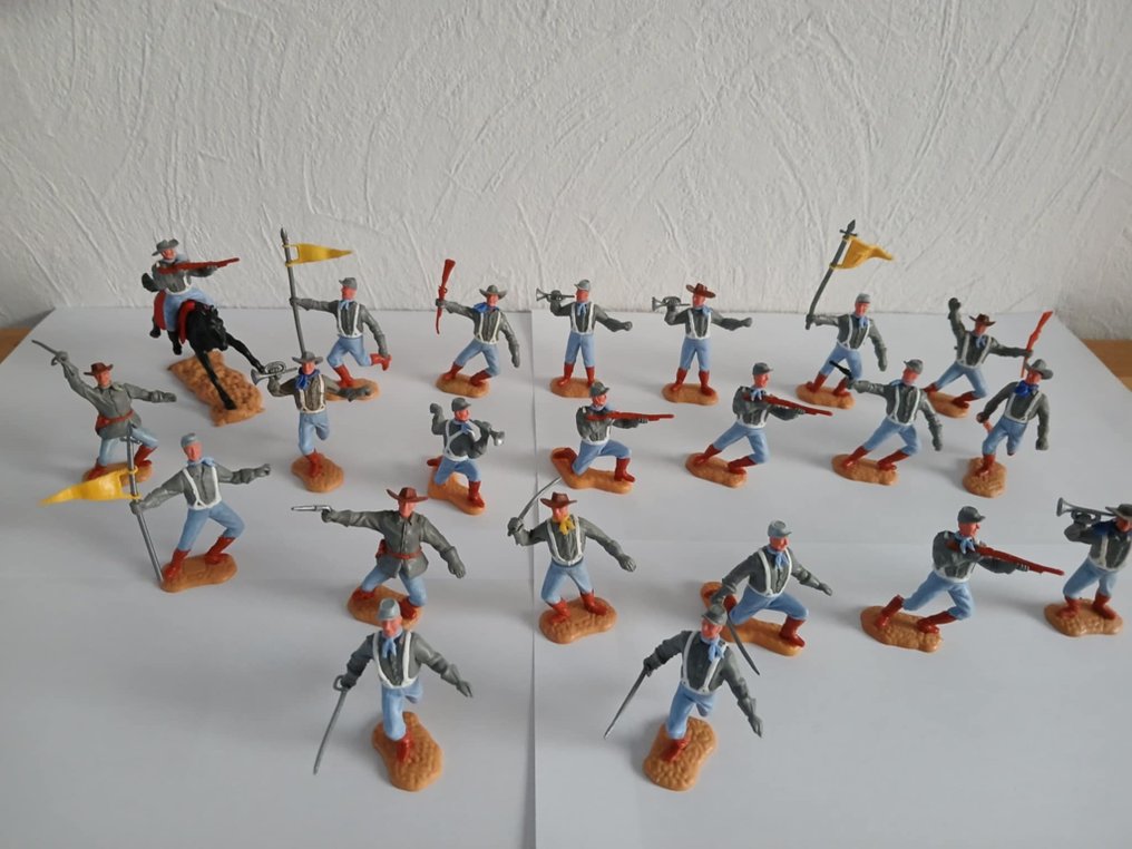 Timpo Toys - Statuetta - Southherners 1:32 - Plastica #1.0