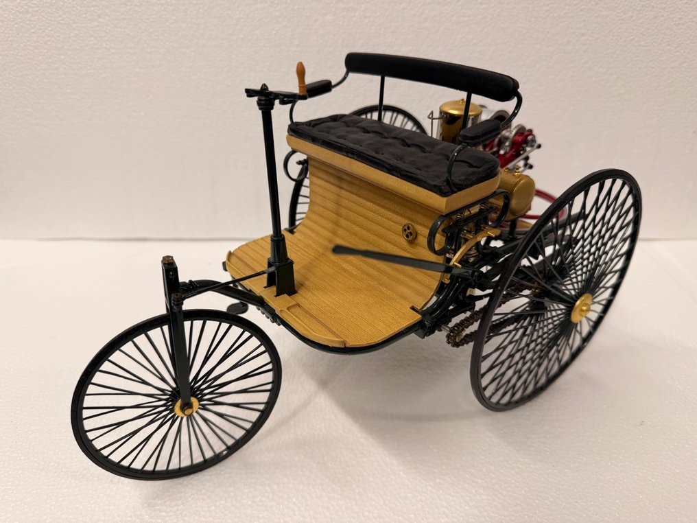 Franklin Mint 1:8 - Αυτοκίνητο μοντελισμού - Benz Patent-Motorwagen (1886) - σπάνιο #1.0