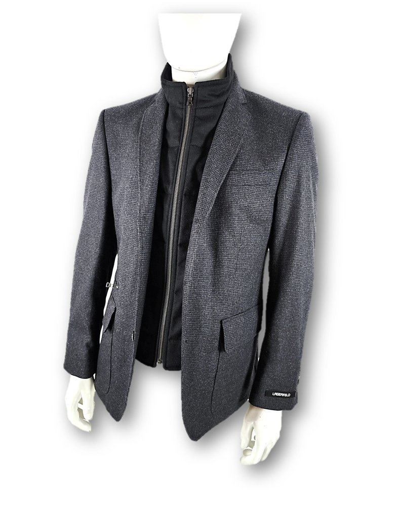 Karl Lagerfeld - Mix Wool/Cashmere with Windbreaker - Blazer #1.0