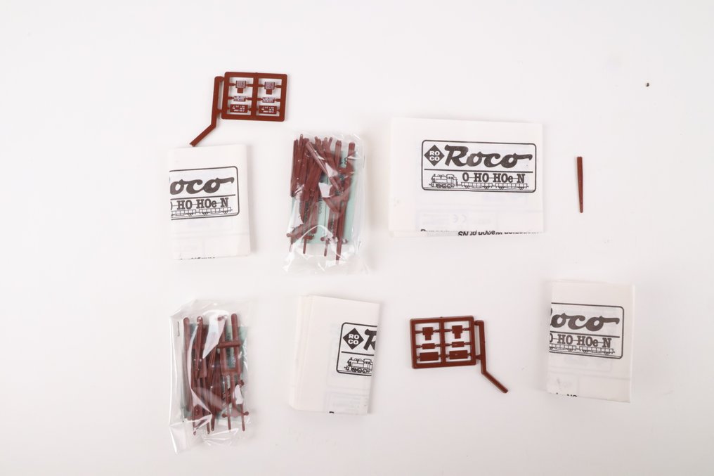 Roco H0 - 46320 - Modeltrein goederenwagon (4) - Tweeassige Nedlloyd containerwagens - NS #4.3