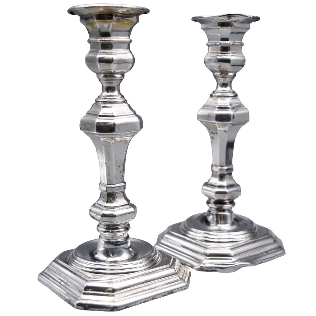 Pedro Durán - Castiçal Estilo clássico (2) - .925 prata #2.1