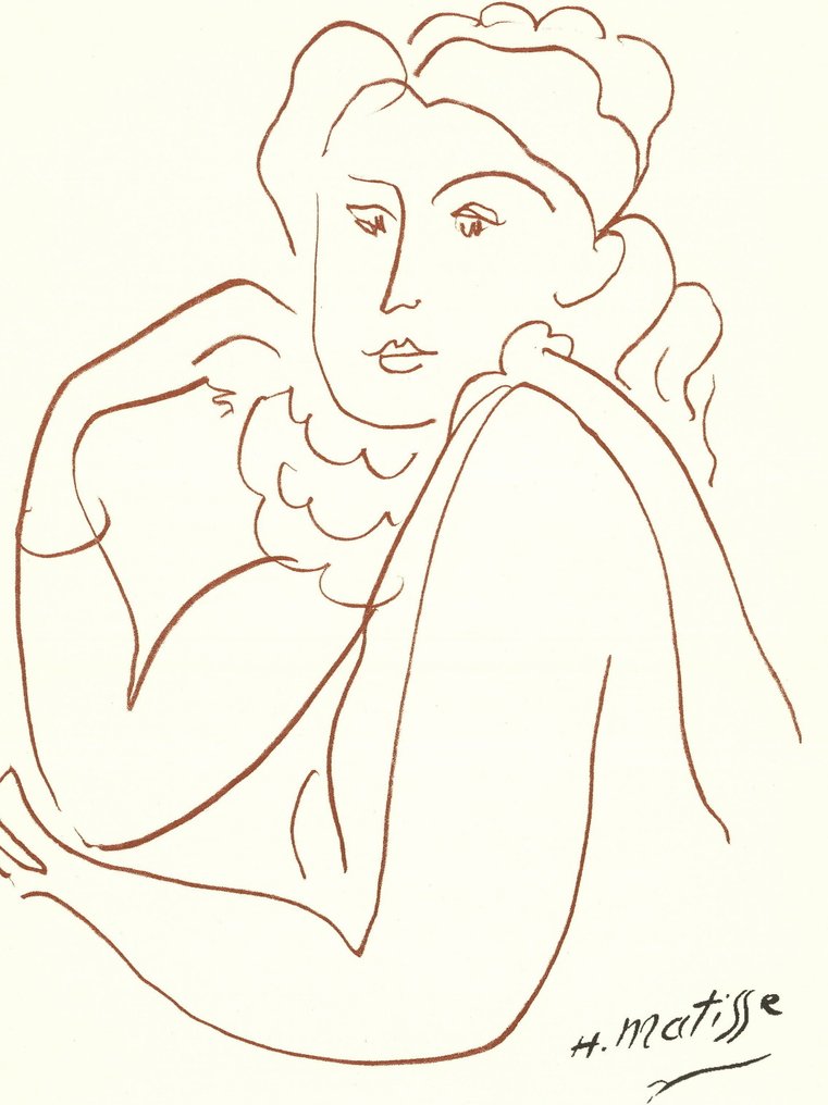 Henri Matisse (1869-1954) - Portrait #4.3