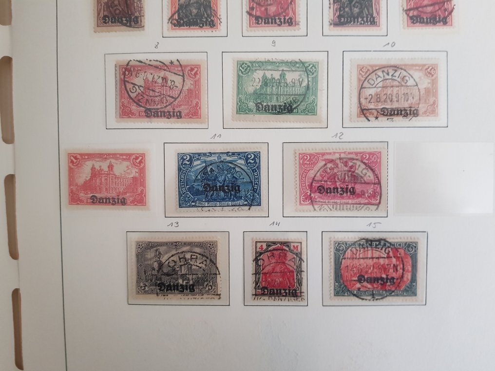Danzig 1920/1932 - Sammlung in einem Album. #3.2