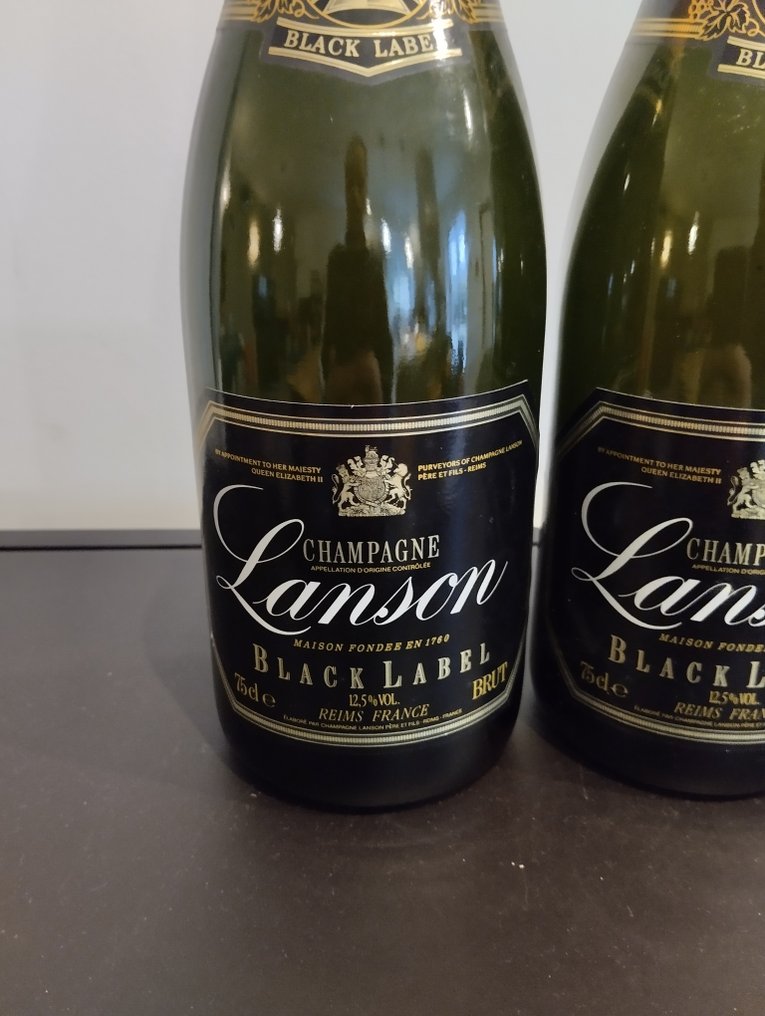 Lanson, Black Label - Champagne Brut, Black Label - 2 Pullot (0.7 L) #3.2