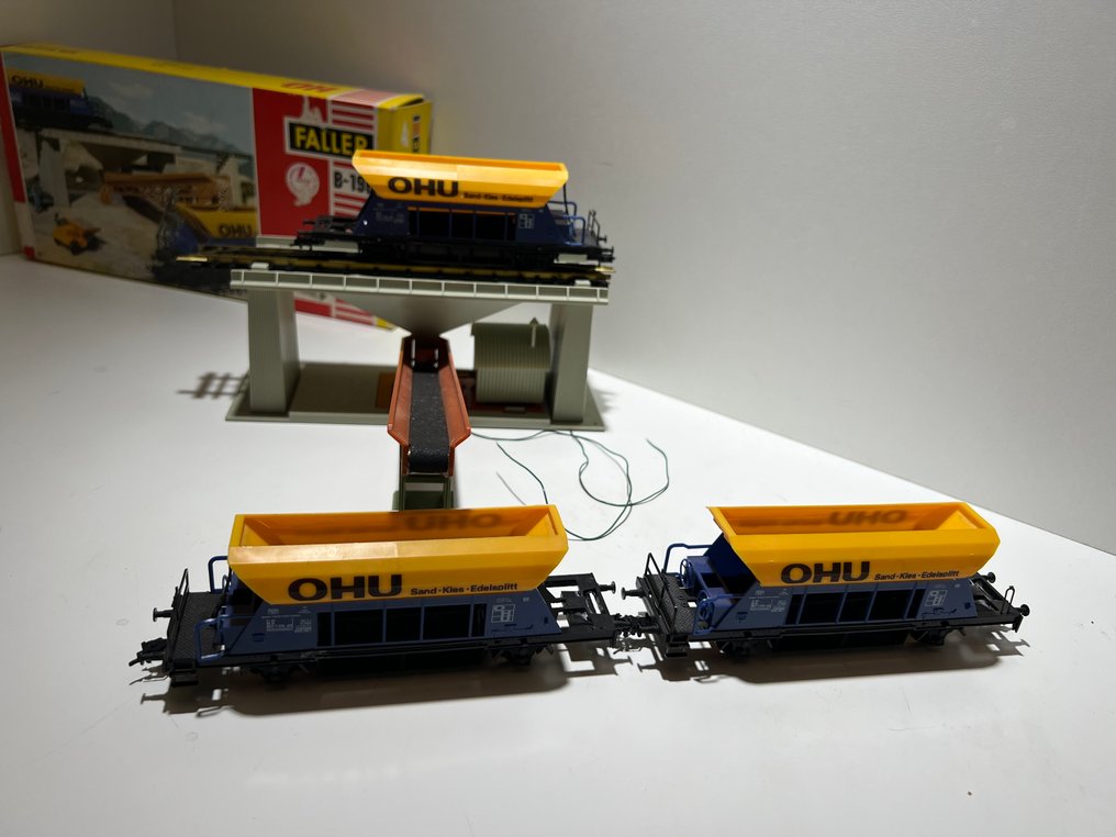 Faller H0 - B-196 - Machete tren (1) - cu un motor funcțional pentru banda de transport #4.3