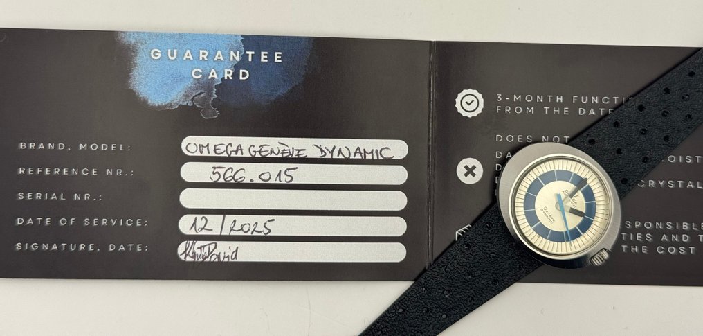 Omega - Genève Dynamic - 沒有保留價 - 565.015 - 中性 - 1970-1979 #2.1