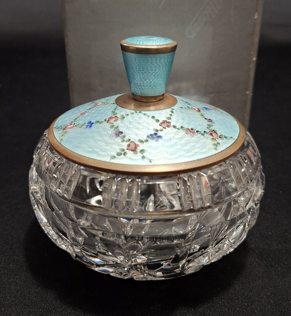 Moser & Söhne - Μπολ - Κρύσταλλο, Μέταλλο, Σμάλτο #1.0