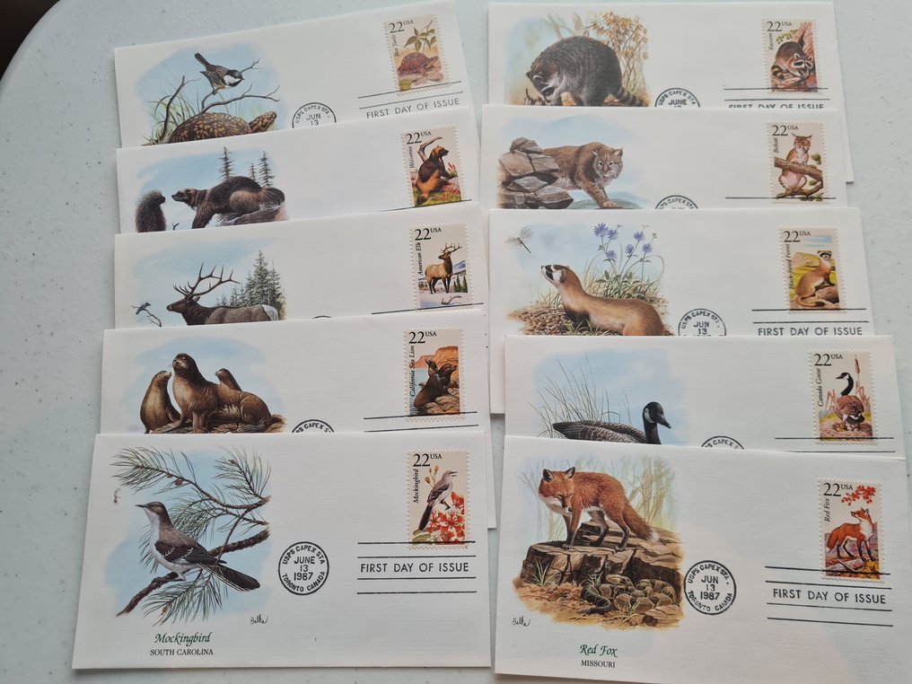 美国  - 美国近400枚特殊首日封的收藏 #4.3