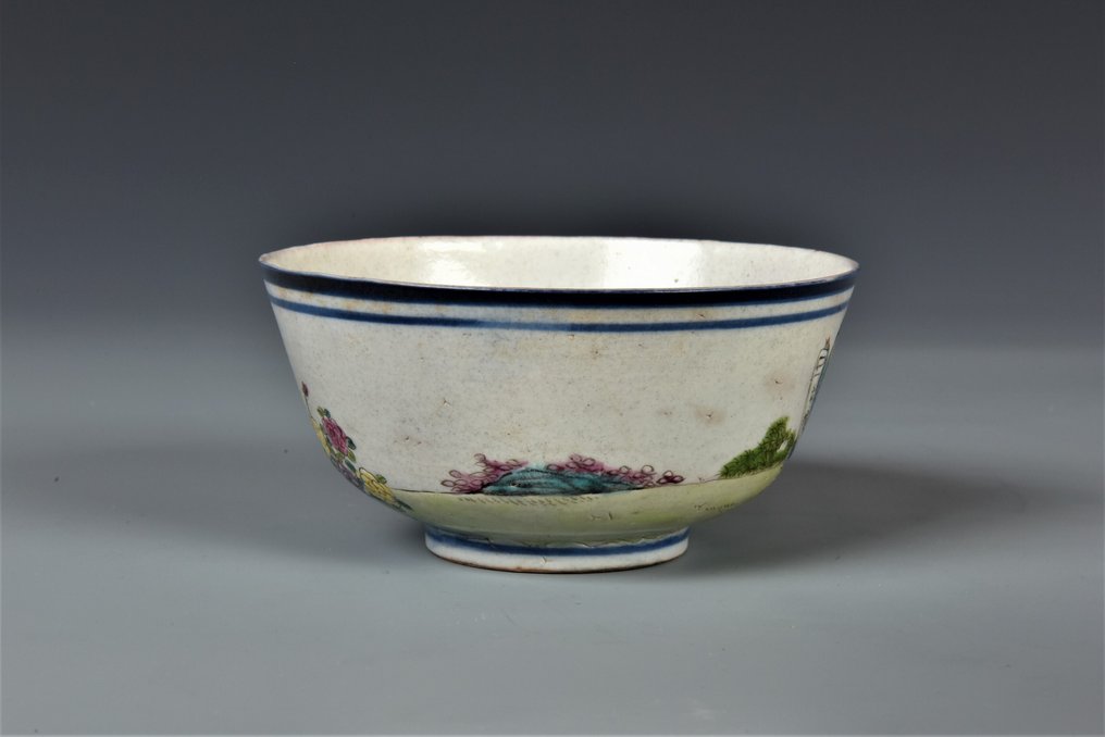 Παστέλ γυναικεία μοτίβα πιάτο (Lot.00371) - Πορσελάνη, Κεραμικό - Κίνα - 20th century #2.1