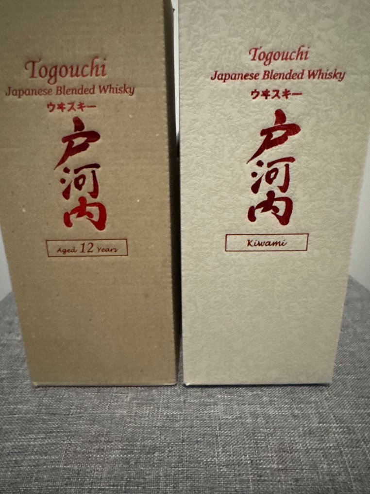 Togouchi 12 years old & Kiwami - 700ml - 2 bottles #3.2