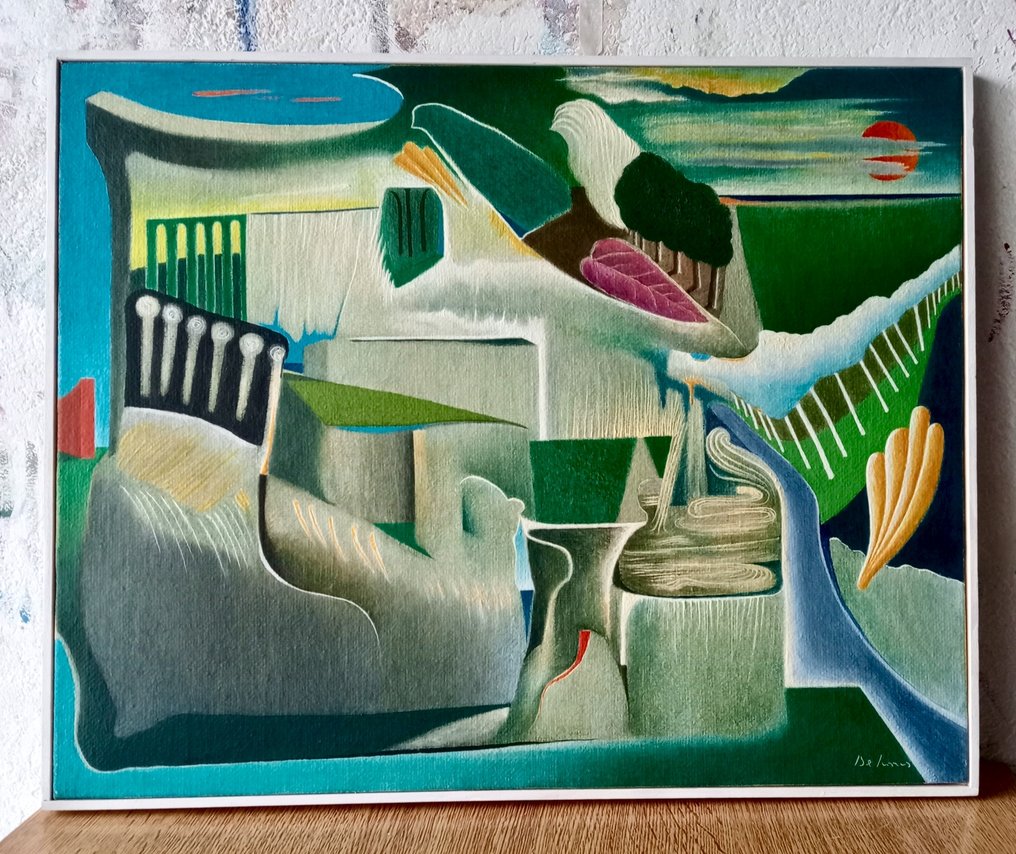 Adolfo De Turris (1952) - Paesaggio assemblato 16 #2.1