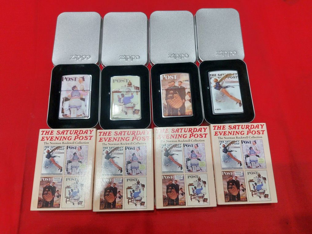 Zippo - Briquet de poche - Acier (inoxydable) - (4) #1.0