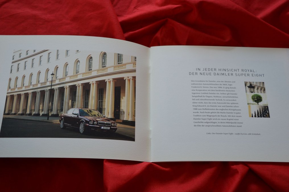 Brochure - Jaguar - Jaguar Daimler Super Eight brochure folder depliant #1.0