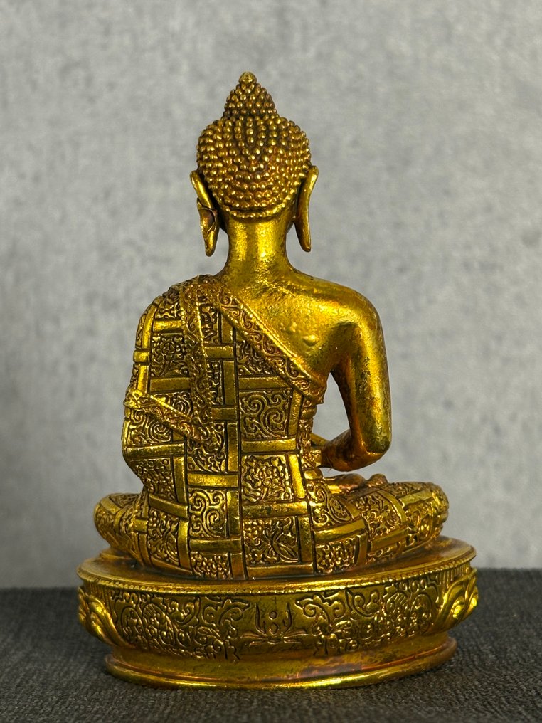 Amitabha Buddha - Bronze - Late 20th century #4.3