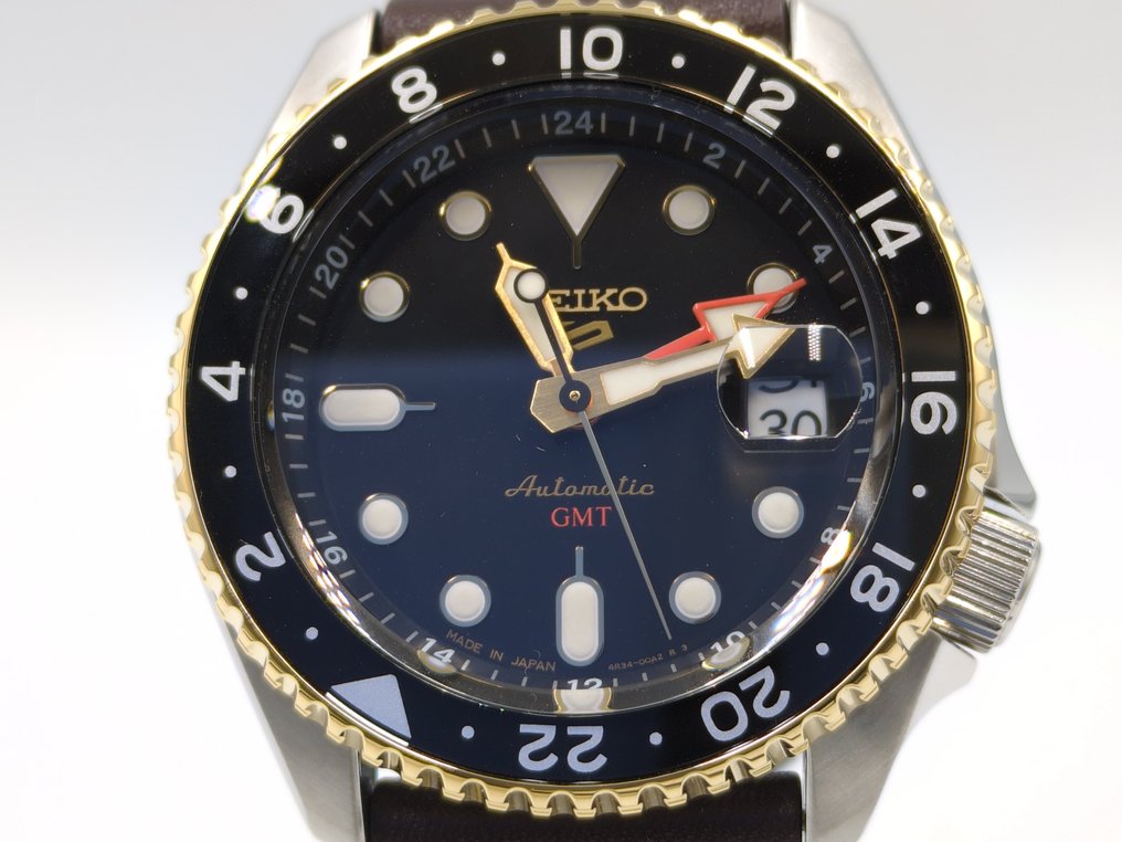 Seiko - Seiko 5 GMT - 没有保留价 - 4R34-00A0 - 男士 - 2010-2020年  #1.0