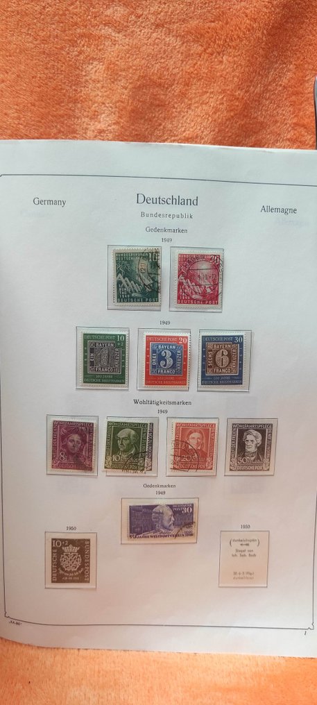 德国 1949/1979 - 丰富的收藏在KABE模板集1949-1979 #1.0
