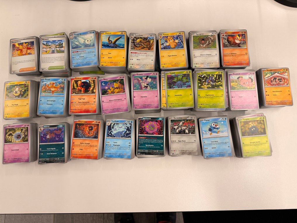 Pokémon - 2500 Cartas comuns (bulk) - Various sets #1.0