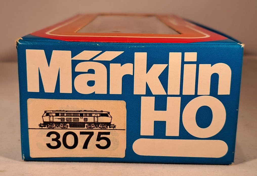 Märklin H0 - 3075 - Modellino di locomotiva di treno (2) - 2 diesel 216 serie - digitale e dummy - DB #3.2