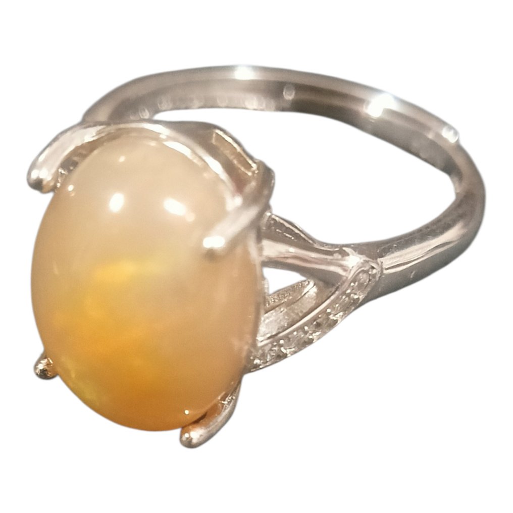 Opal - Silber - Ring - Ring mit zertifiziertem Opal #4.3