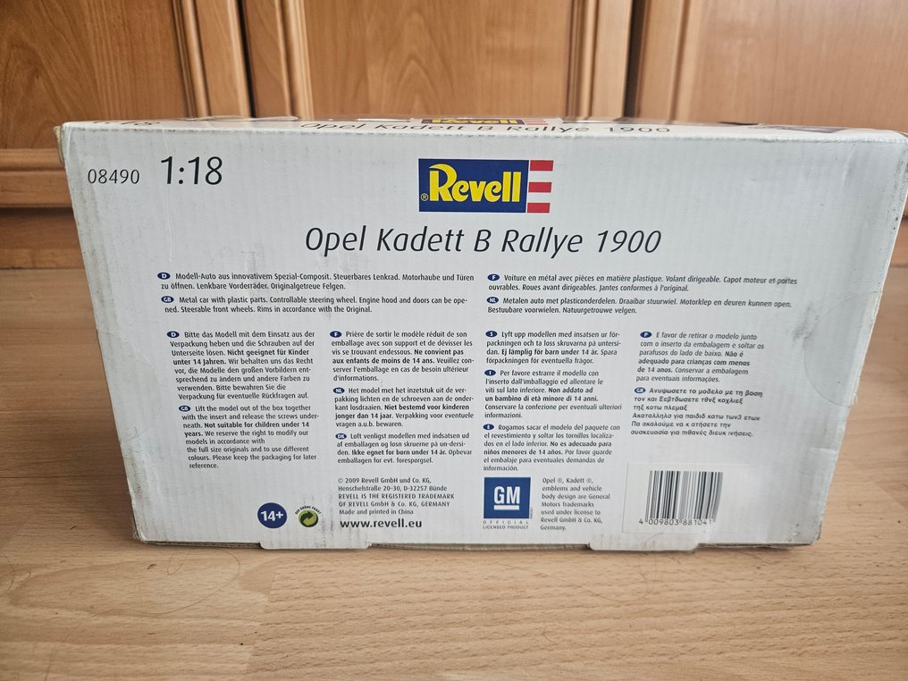Revell 1:18 - Modell autó - Opel kadett b rallye 1900 #3.2