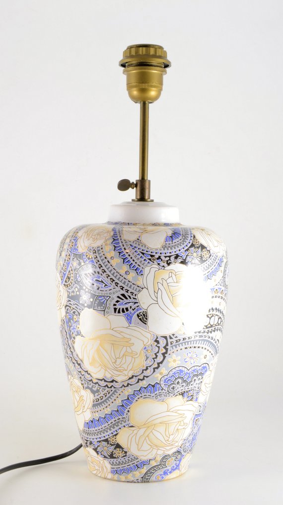 Herda - Bordlampe - Keramik, Messing, Plast - Keramisk lampeskål #2.1