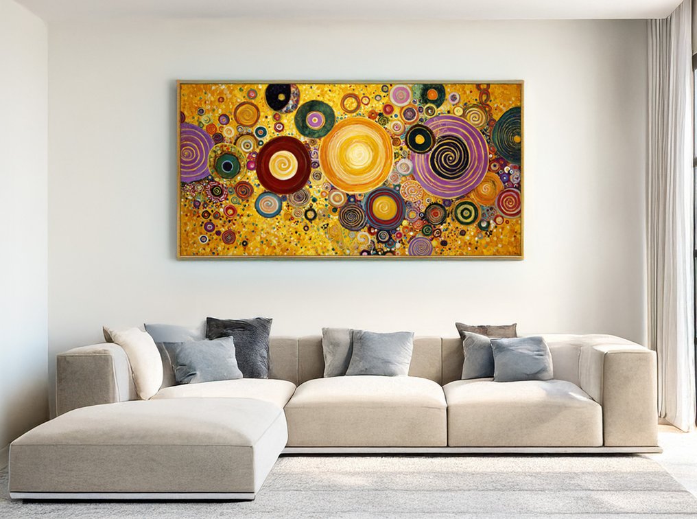 Felix van Horst - Circles of Gold (XXL) #4.3